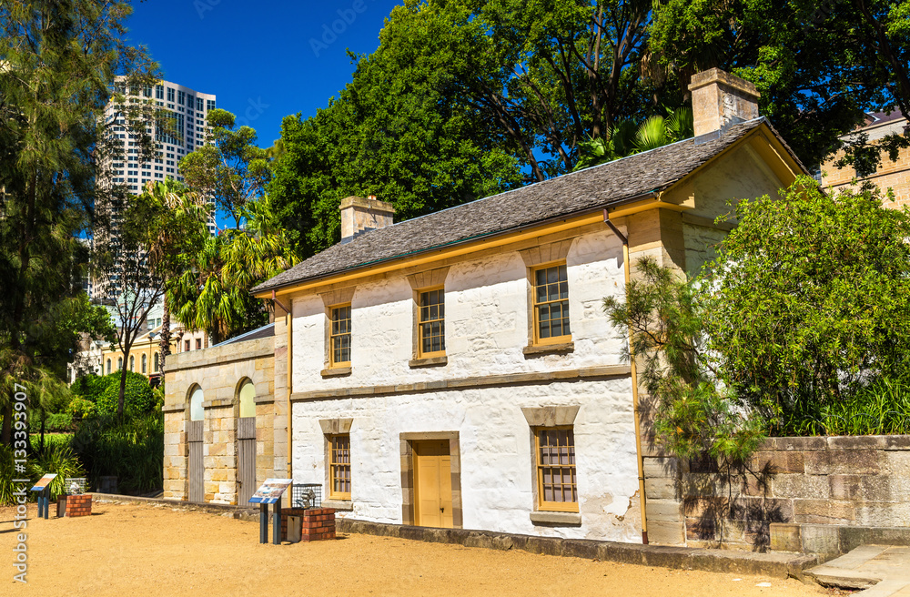 Cadmans Cottage, the oldest building in Sydney, Australia
