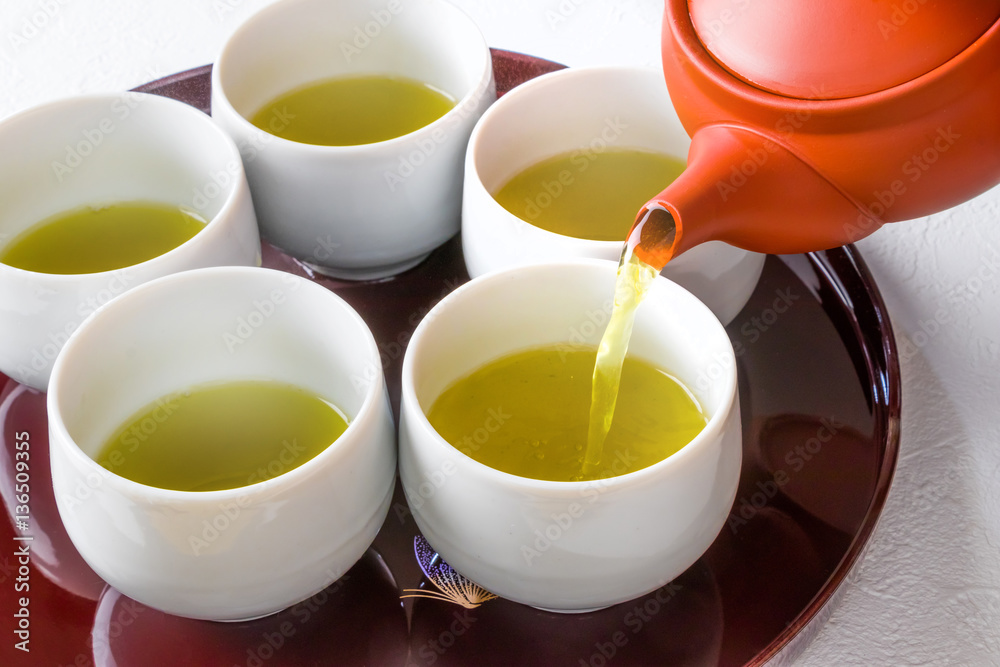 緑茶セット　Japanese green tea set