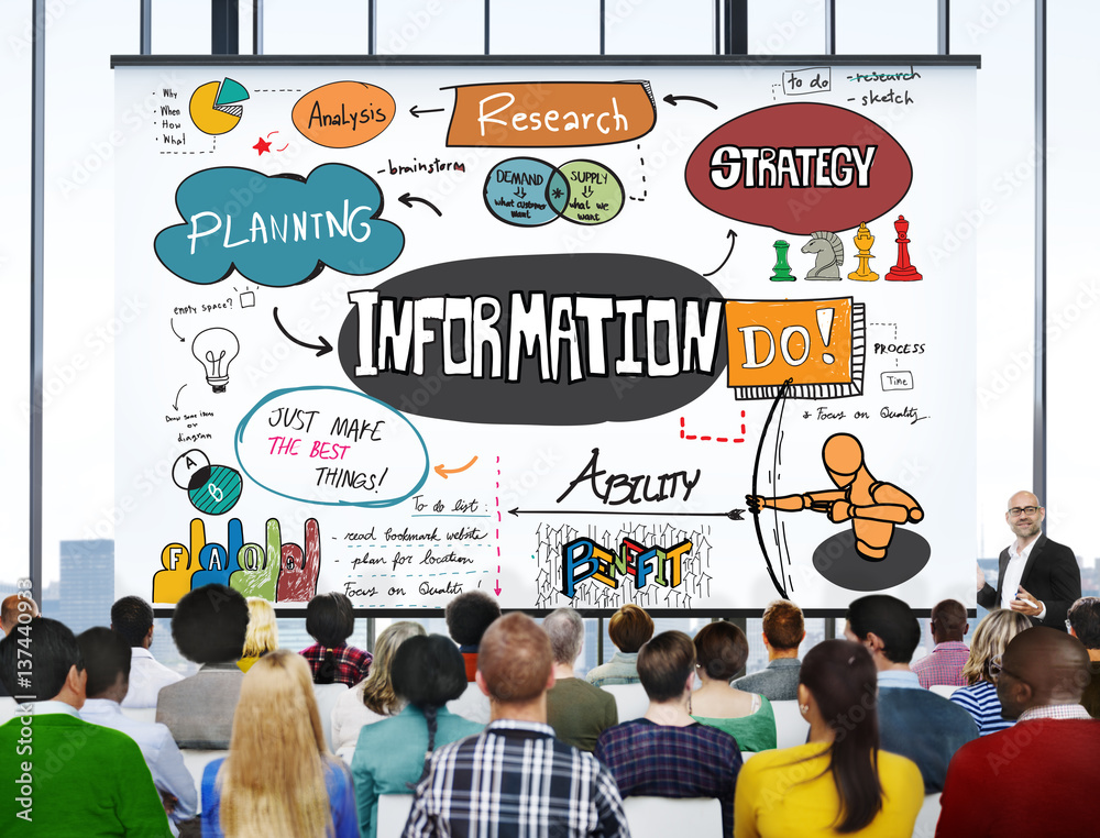 Information Data Communication Statistics Content Concept