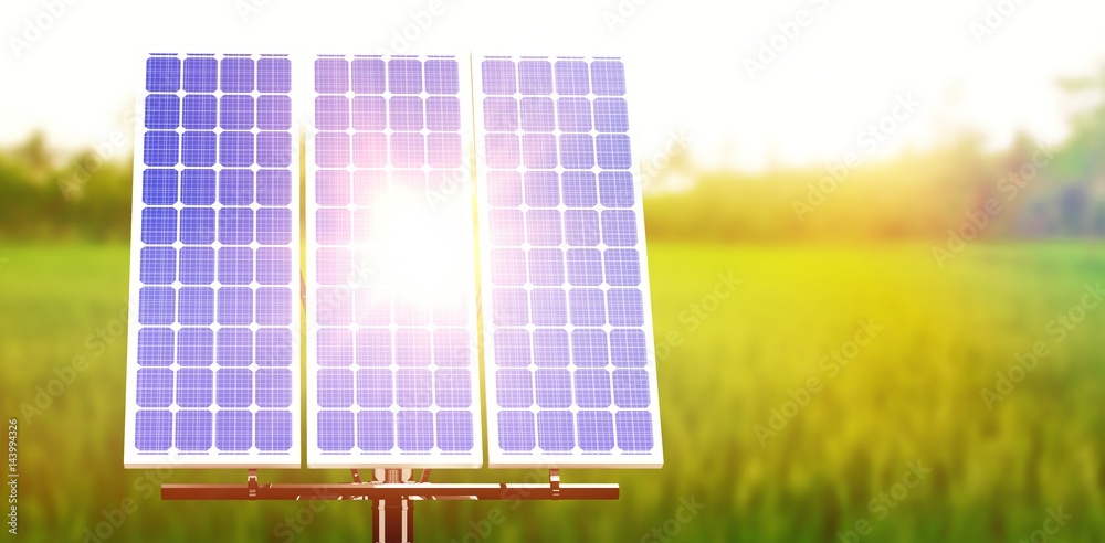三维太阳能电池板的数字复合材料
