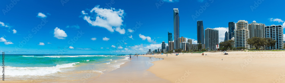 澳大利亚黄金海岸冲浪者天堂海滩