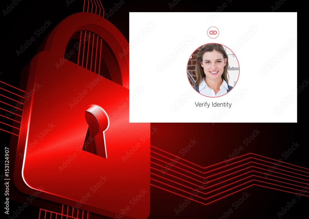 Identity Verify security App Interface