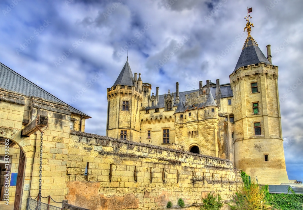 法国卢瓦尔河谷的索穆尔城堡