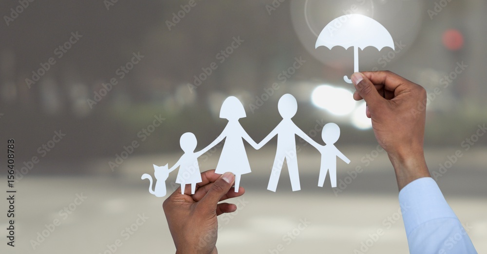 保护伞下的与世隔绝的家庭