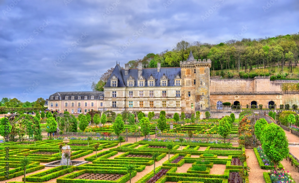 Villandry城堡及其花园-法国卢瓦尔河谷