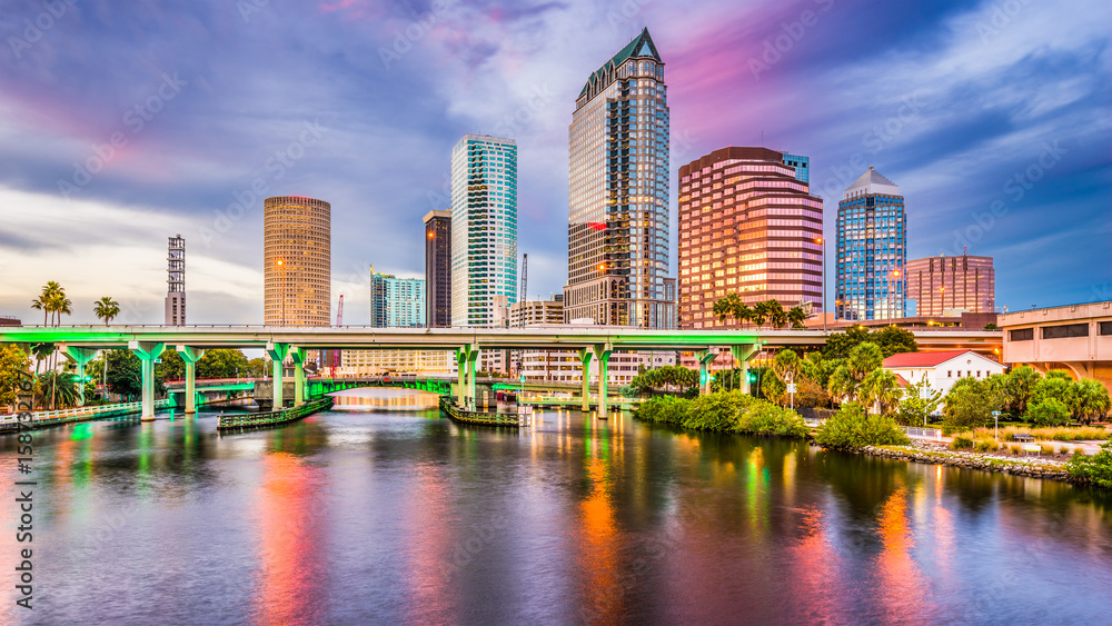 Tampa, Florida, USA Skyline.