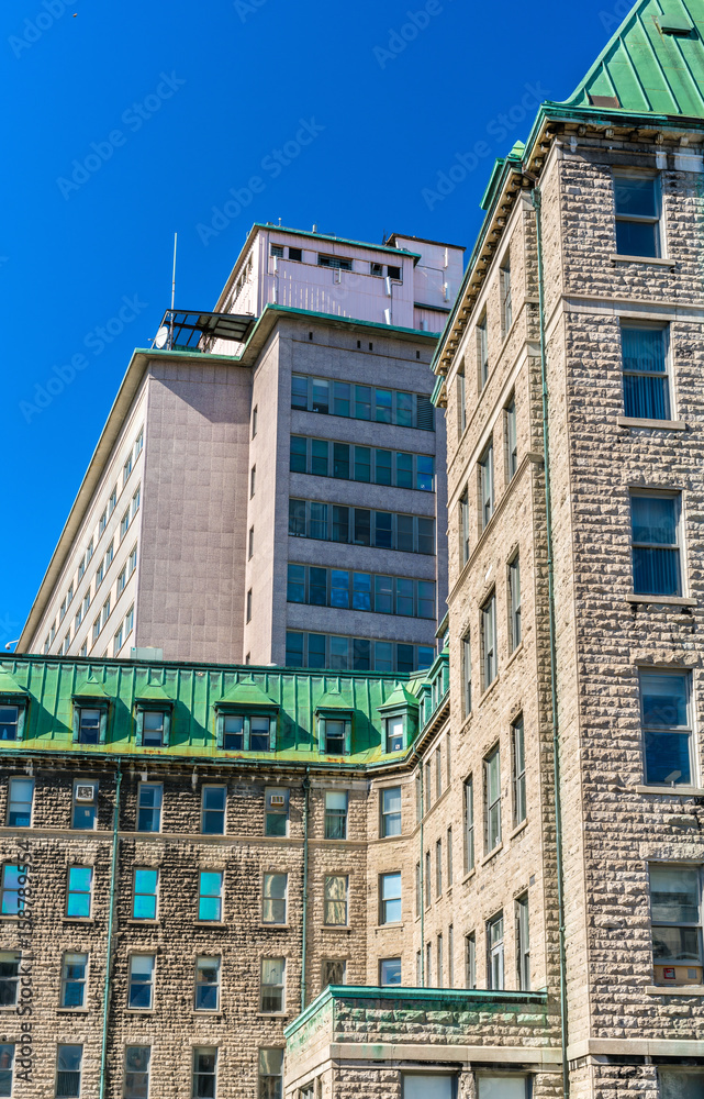 Hotel-Dieu de Quebec, a historic hospital in Quebec City, Canada