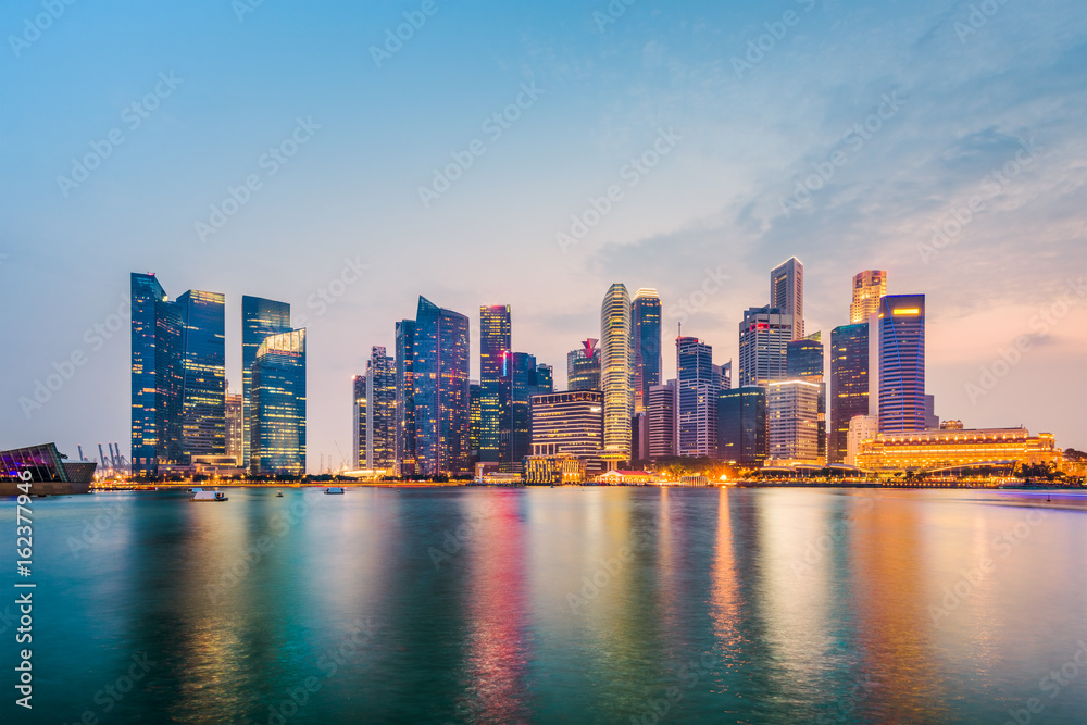 新加坡城市天际线