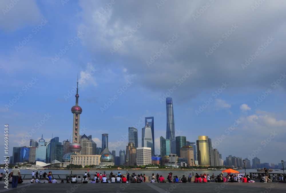 上海世界金融中心摩天大楼