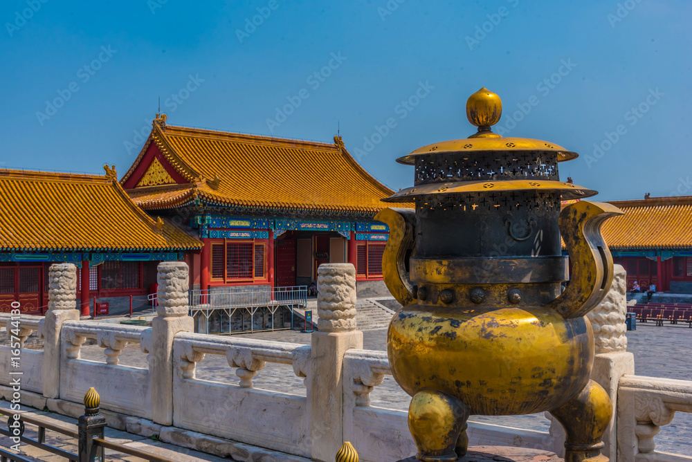 北京Verbotene Stadt Detailansicht