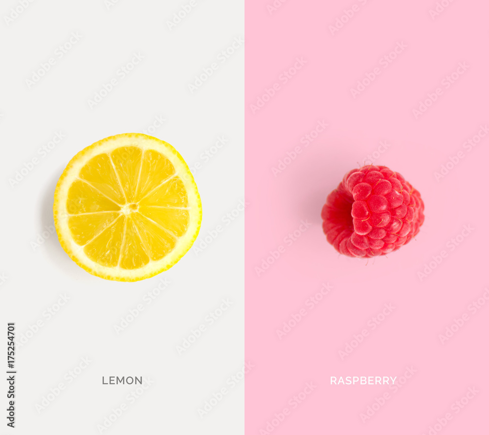 草莓柠檬片