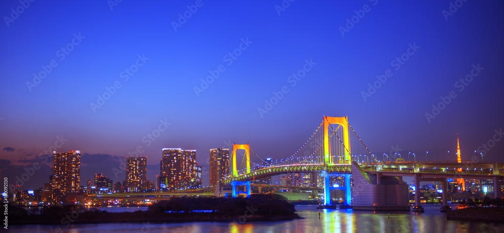 东京彩虹桥全景