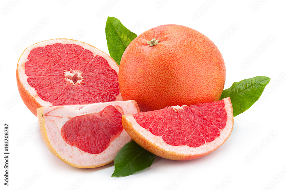 白色橙色葡萄柚