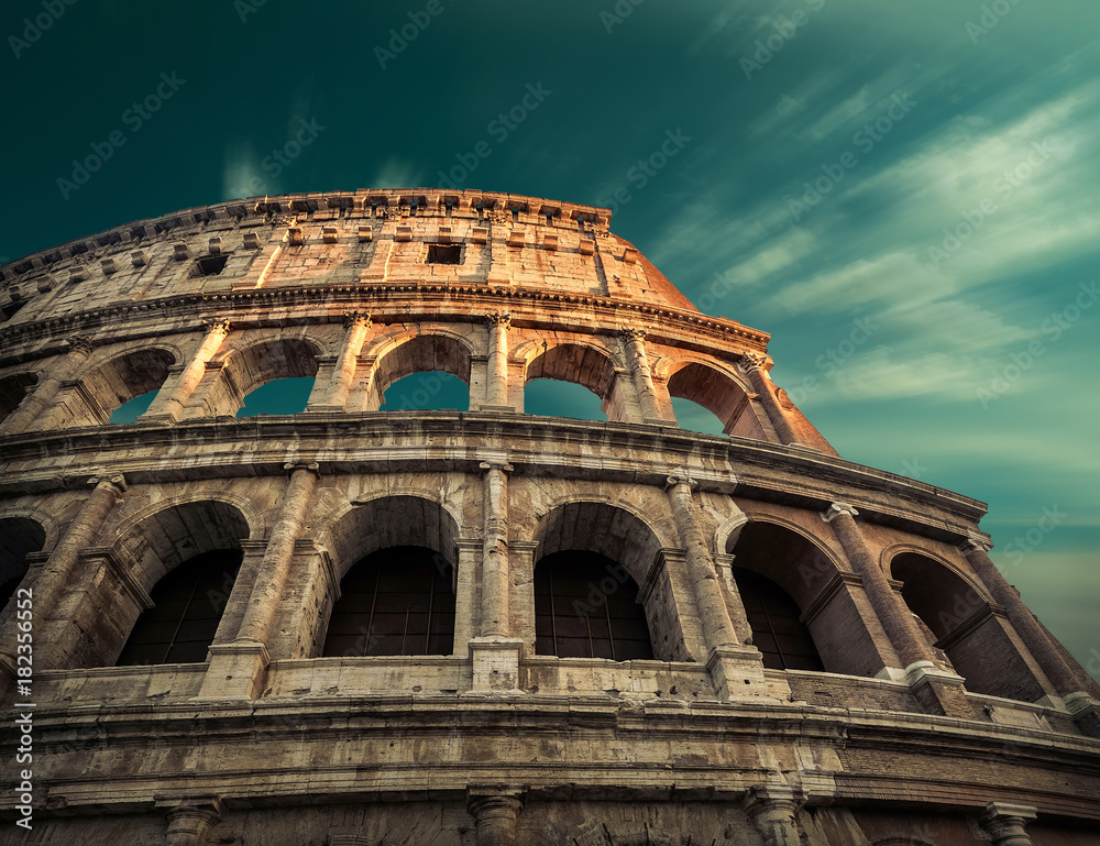 意大利罗马。世界上最受欢迎的旅游胜地之一——罗马