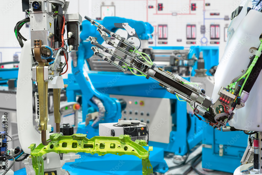 汽车制造中的机器人手控机器人行业，未来技术理念