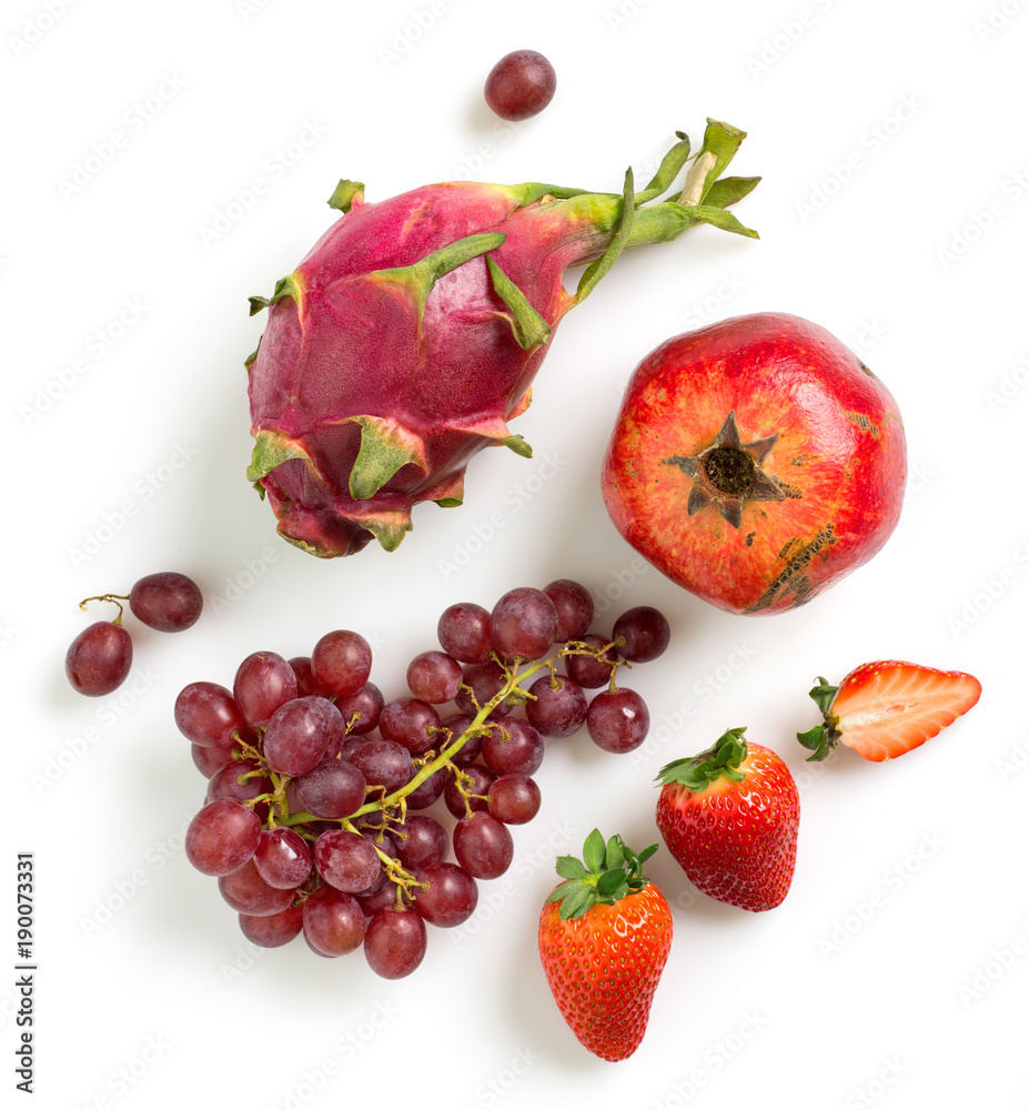 各种红色水果