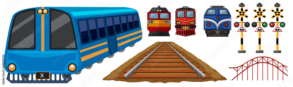 铁路和不同的列车设计