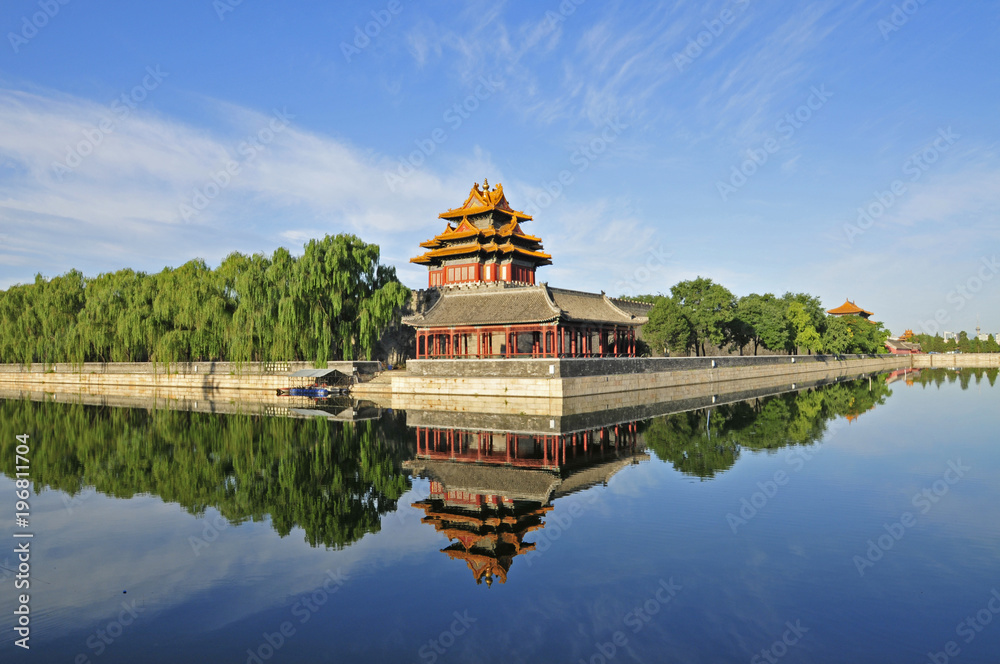 北京故宫望塔