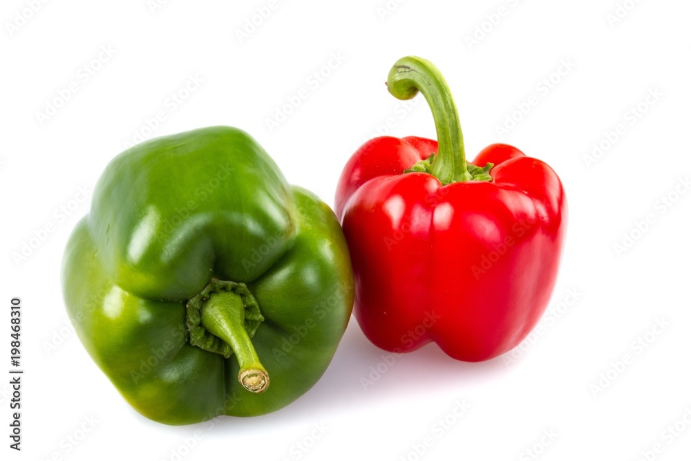 Bell colorful peppers