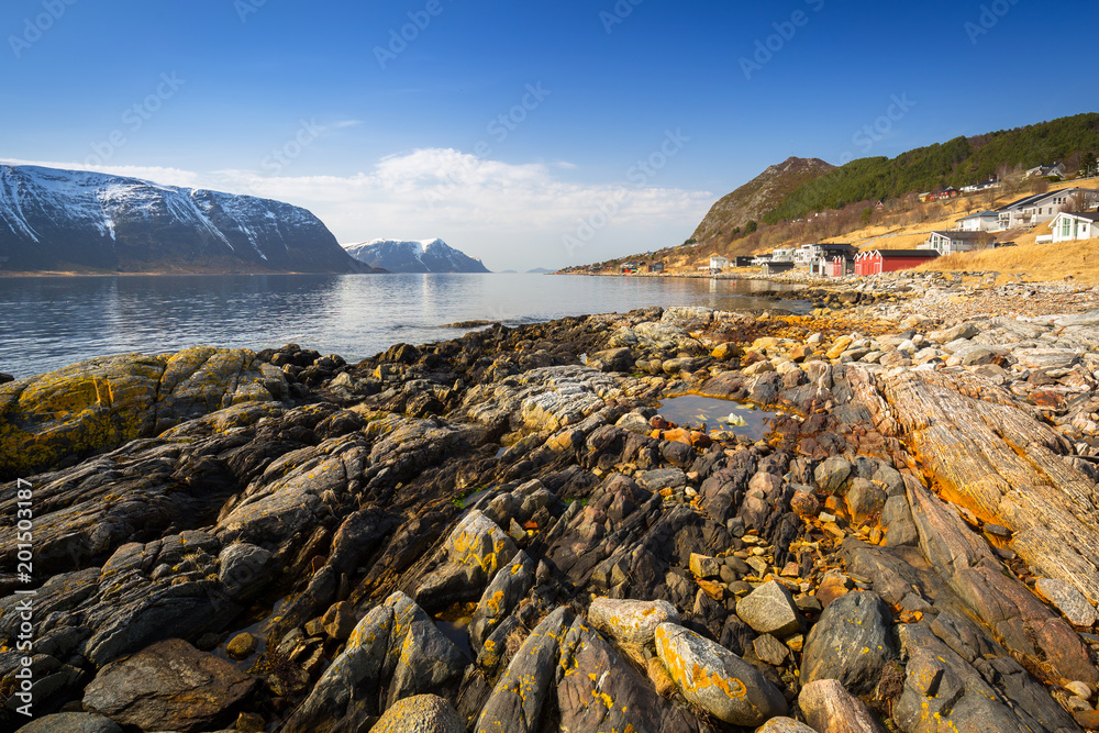 挪威西部海岸线美景