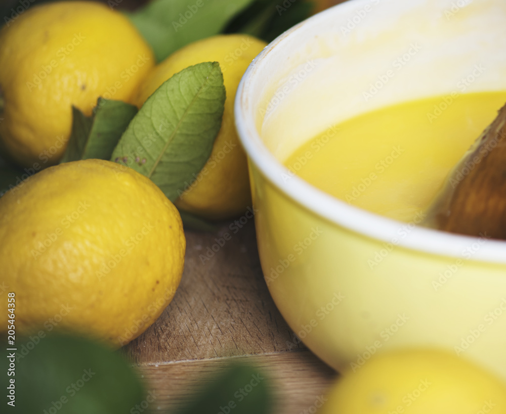柠檬豆腐美食摄影食谱创意