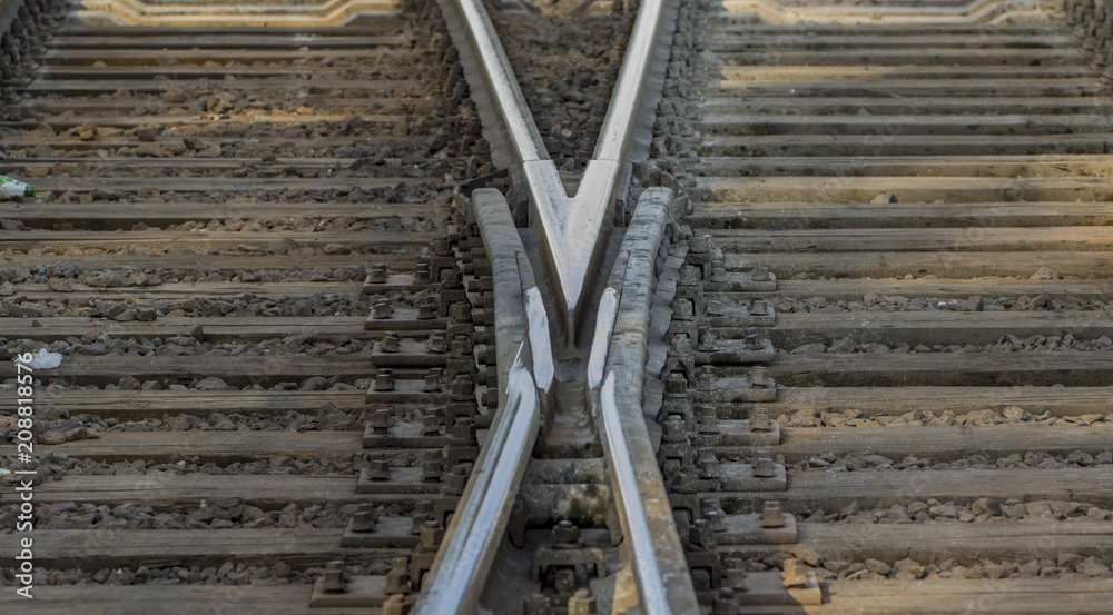 railway tracks, high-speed rail Railway pointwork