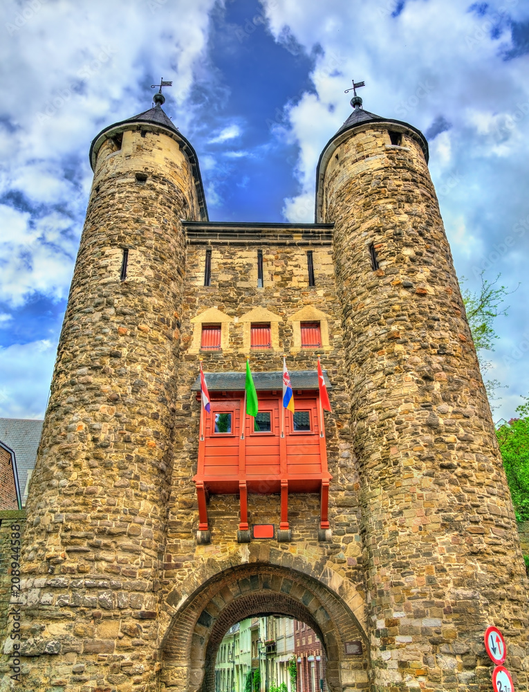 Helpoort或Hell Gate，荷兰马斯特里赫特的中世纪城门