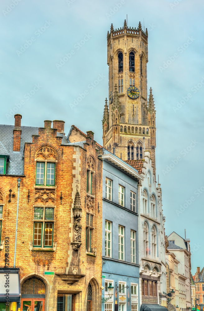 布鲁日的钟楼，比利时的一座中世纪钟楼