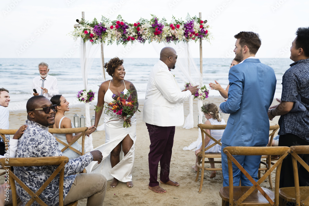 非裔美国人结婚日