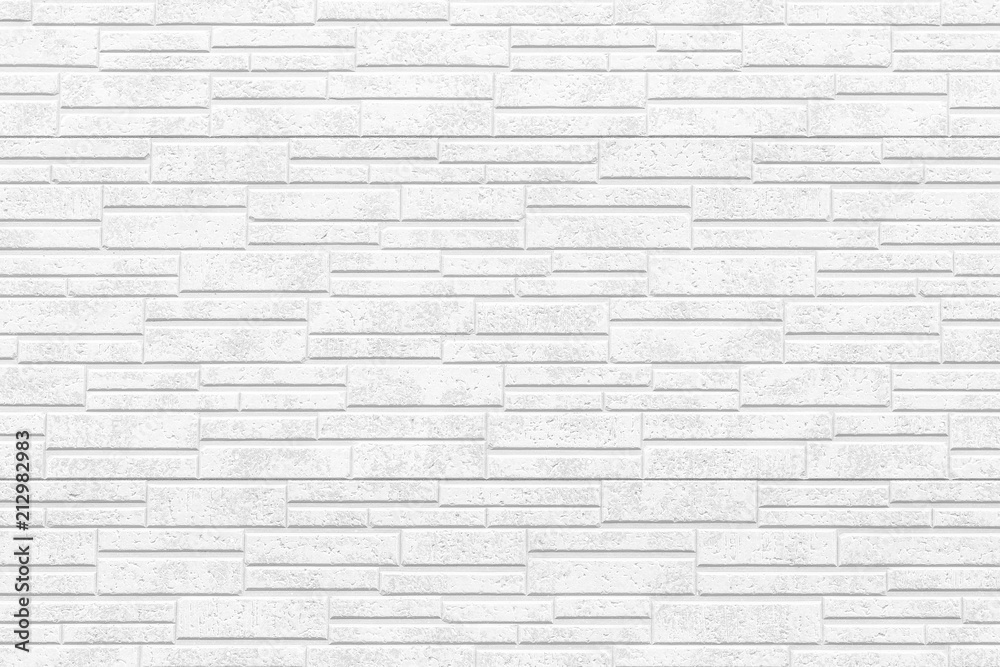 现代白色石砖墙面图案及背景