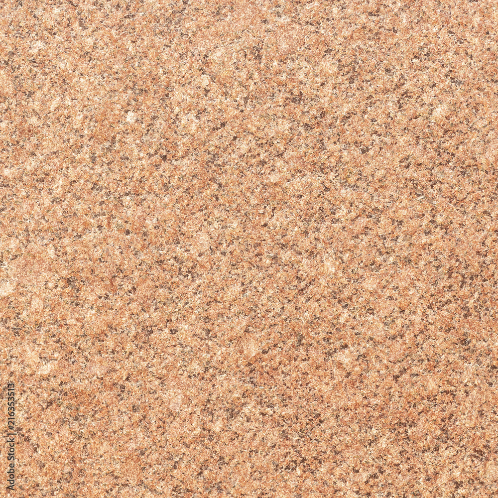 棕色花岗岩石材纹理和无缝背景