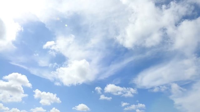 9月9日「重陽の節句」の日の空。秋の気配を感じさせる。タイムラプス動画