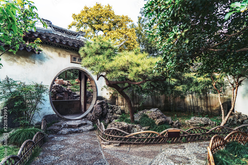 Suzhou garden, traditional architecture