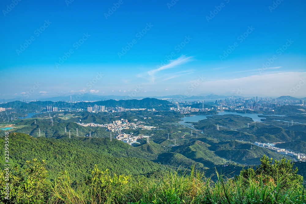 Shenzhen Yangtaishan Forest Park scenery