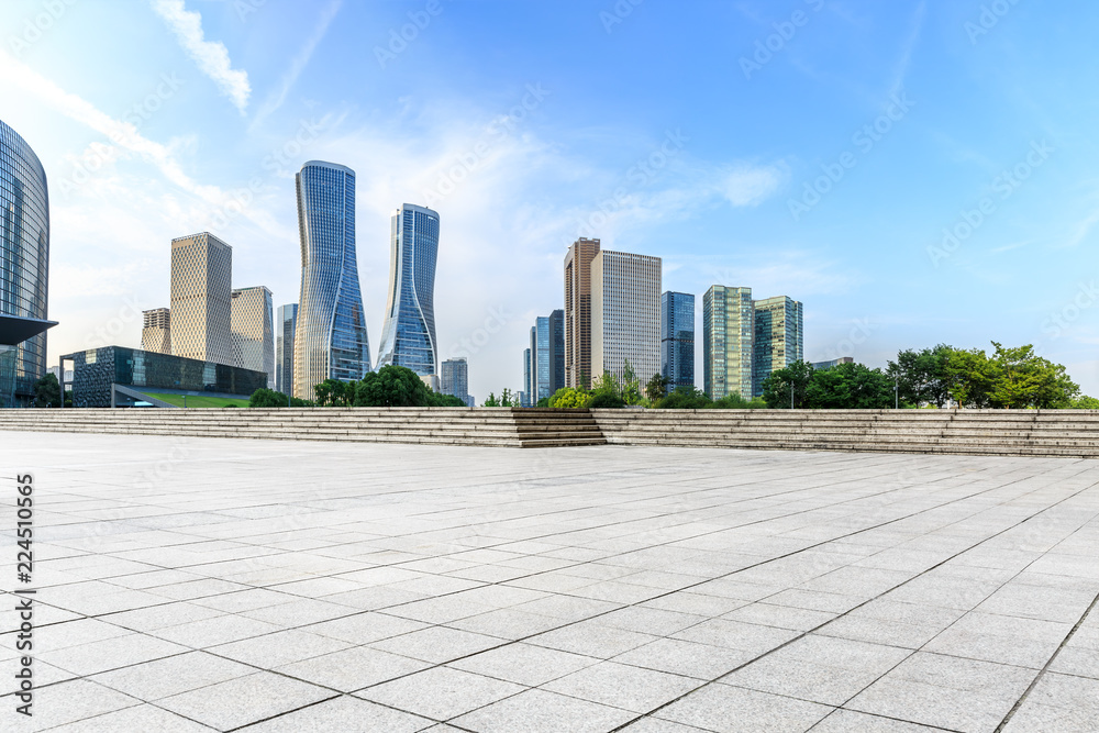 杭州城市广场层与现代建筑