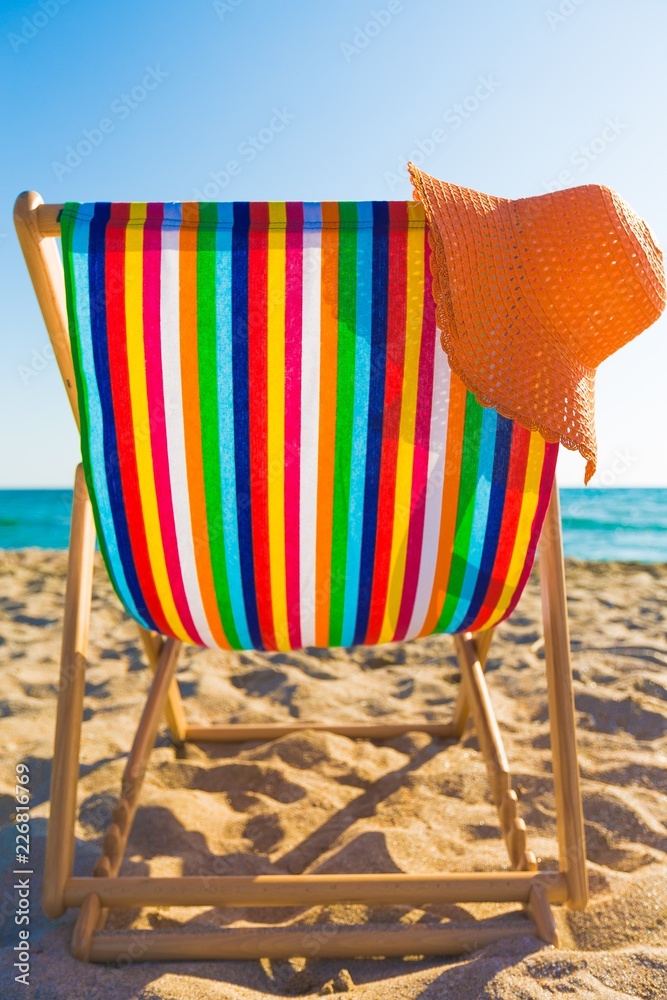 海岸沙滩椅