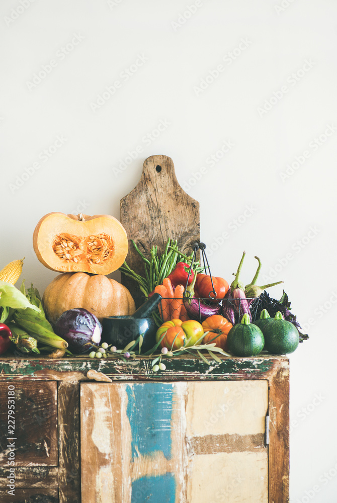秋季素食食材种类繁多。秋季健康烹饪蔬菜搭配