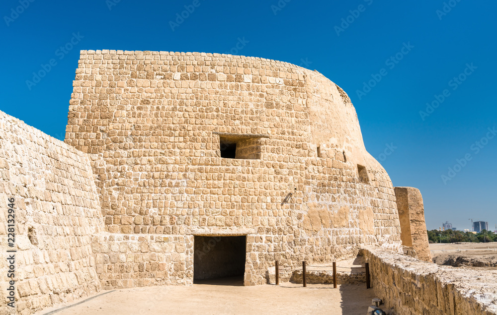 巴林堡垒或Qalat al-Bahrain。联合国教科文组织世界遗产