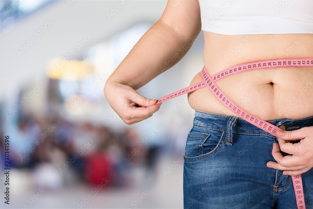 肥胖超重糖尿病健身腹部成年人背景