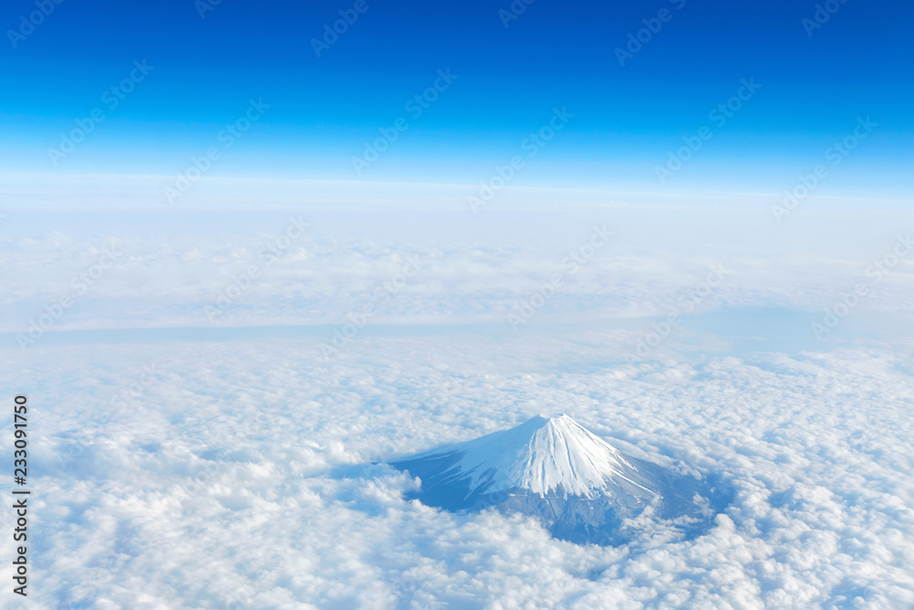 富士山　空撮