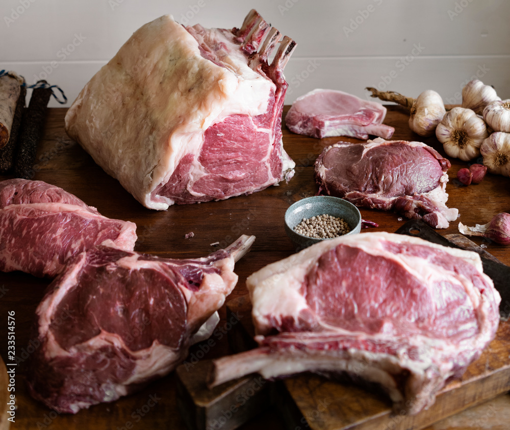 切牛肉食品摄影食谱创意