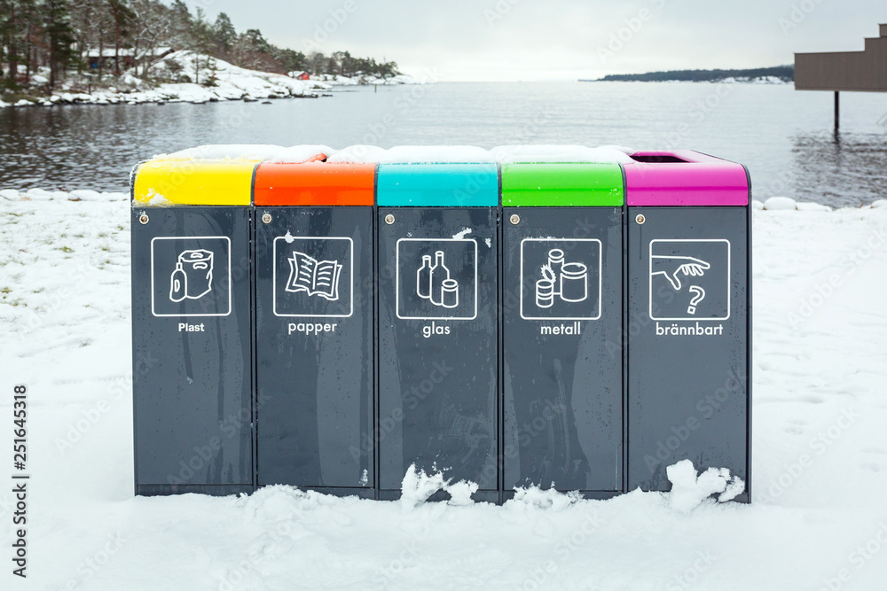 瑞典波罗的海回收箱保护环境