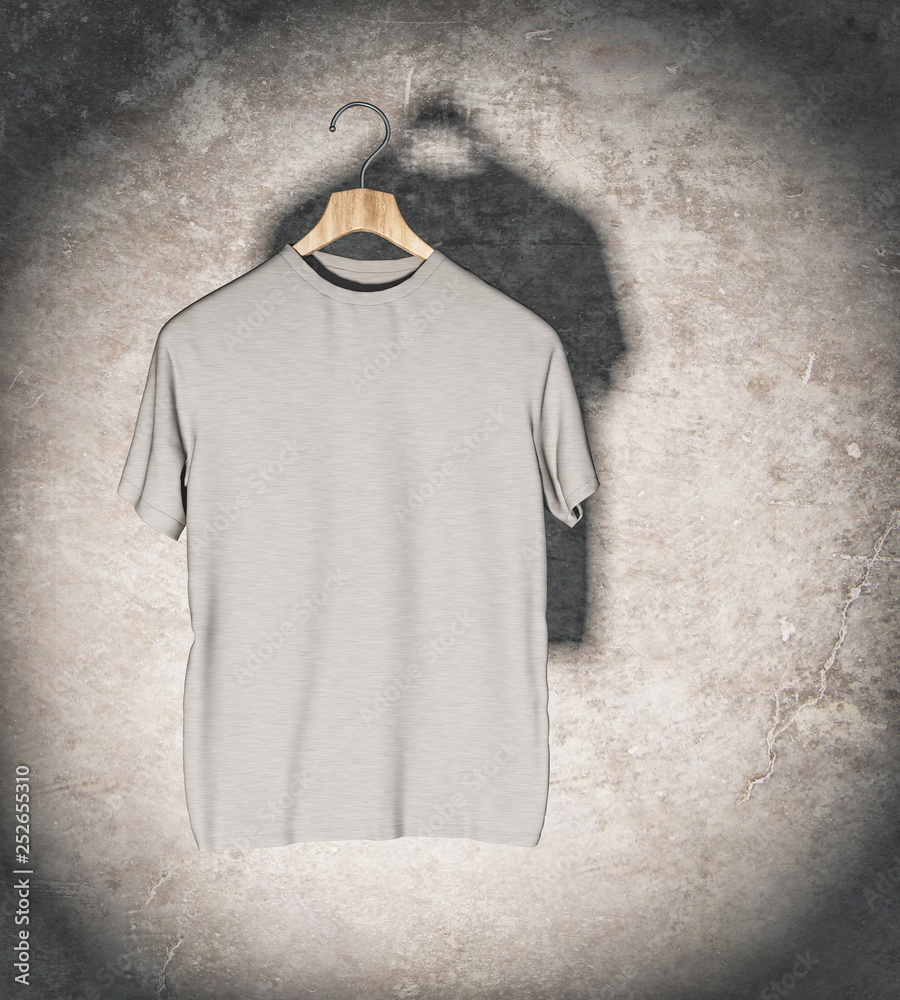 Clean grey t-shirt