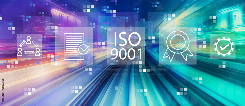 ISO 9001采用抽象高速技术POV运动模糊