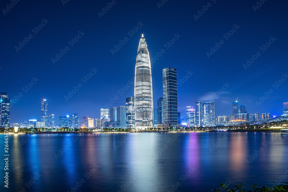Shenzhen Bay night view
