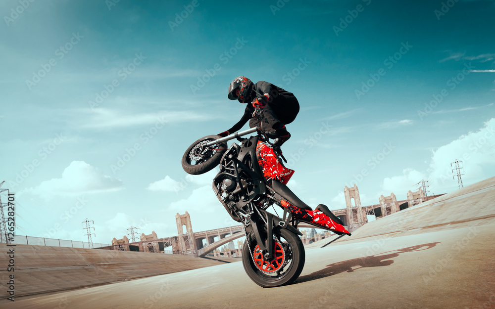 stunt riding