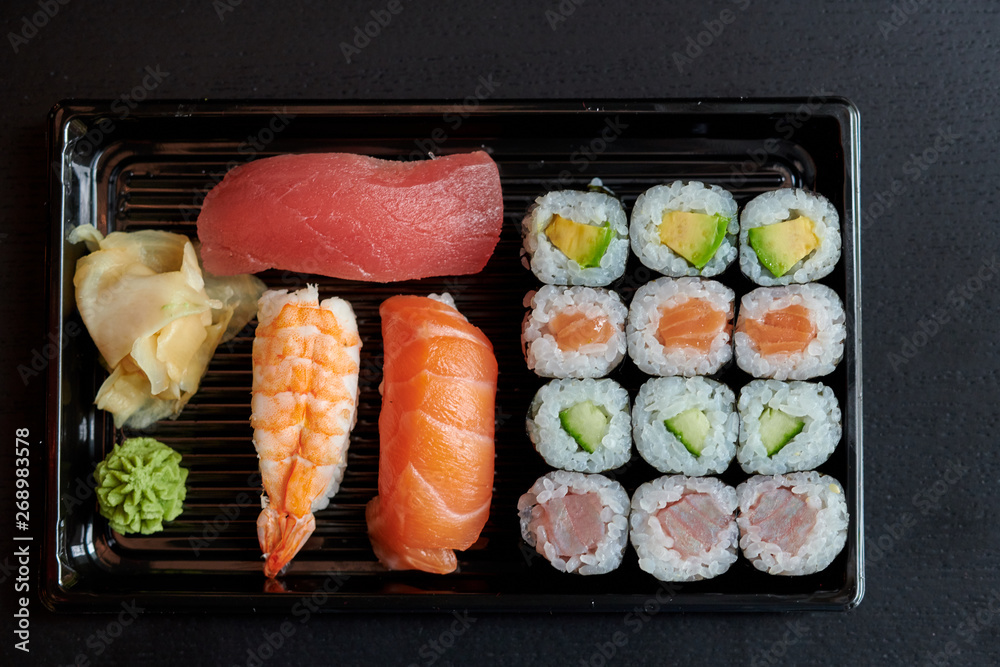 Sushi Box Menü Take Away Essen