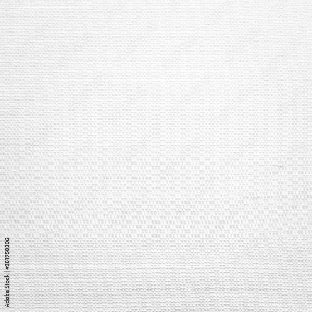 白色帆布棉背景丝绸面料壁纸纹理图案，浅粉彩银灰色色调