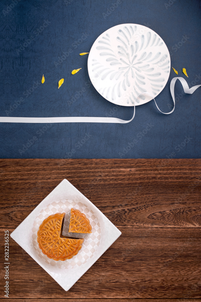 创意月饼月饼设计灵感，用糕点在中秋赏月