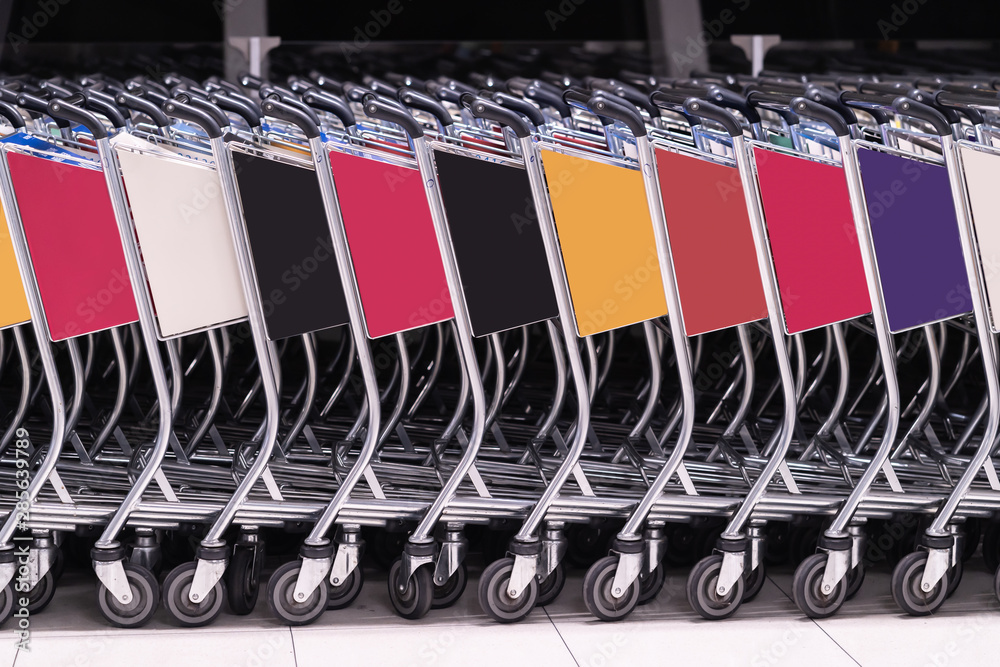 Colorful Shopping Cart 